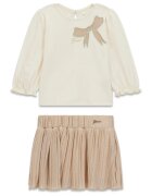 GUESS KIDS Set de bluza si fusta scurta - Maro nisip