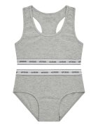 GUESS KIDS Set de bustiera racerback si chiloti din amestec de modal- 2 piese - Gri deschis