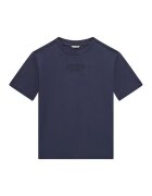 GUESS KIDS Tricou din bumbac cu logo discret - Bleumarin
