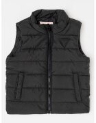 GUESS KIDS Vesta cu vatelina si fermoar - Negru