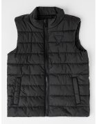 GUESS KIDS Vesta cu vatelina si fermoar - Negru