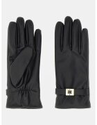 GUESS Manusi de piele ecologica - Negru