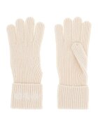 GUESS Manusi din amestec de lana cu model monograma - Maro taupe deschis