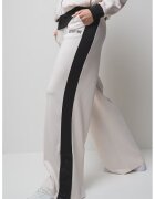 GUESS Pantaloni cu snur - pentru antrenament - Alb/Negru