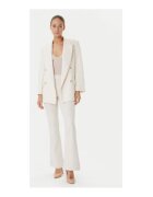 GUESS Pantaloni de dama din material textil - cu talie inalta