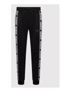 GUESS Pantaloni de trening cu benzi logo -