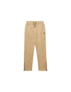 GUESS Pantaloni de trening cu imprimeu logo si fermoar la glezna