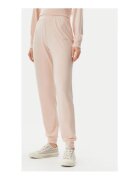 GUESS Pantaloni de trening cu model uni si talie elastica