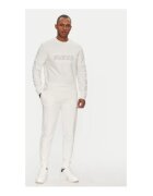GUESS Pantaloni de trening cu snur si talie inalta