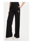 GUESS Pantaloni de trening cu talie medie elastica si logo brodat