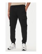 GUESS Pantaloni de trening din amestec de bumbac organic -
