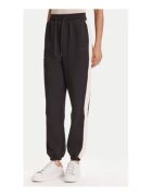 GUESS Pantaloni de trening relaxed fit cu benzi laterala contrastanta si talie inalta cu snur