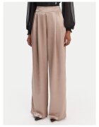 GUESS Pantaloni eleganti pentru dama largi - bej