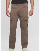 GUESS Pantaloni regular fit - Maro deschis