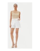 GUESS Pantaloni scurti ampli cu talie inalta