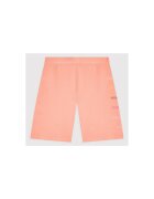 GUESS Pantaloni scurti copii - Bumbac organic - Portocaliu - Portocaliu