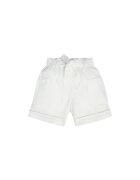 GUESS Pantaloni scurti copii - Lyocell - Alb - Alb