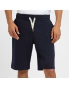 GUESS Pantaloni scurti din amestec de bumbac cu talie medie