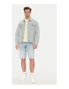 GUESS Pantaloni scurti din denim cu aspect decolorat