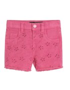 GUESS Pantaloni scurti din denim cu broderiedwqf - Rosu