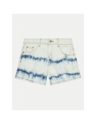 GUESS Pantaloni scurti din denim fetita alb -