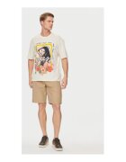 GUESS Pantaloni scurti din material textil Cu In