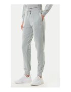 GUESS Pantaloni uni cu snur si mansete
