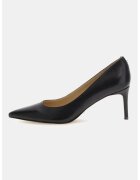 GUESS Pantofi de piele cu varf ascutit - Negru