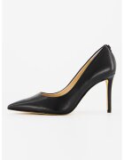 GUESS Pantofi din piele cu toc stiletto - Negru
