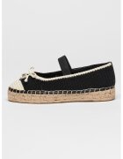 GUESS Pantofi loafer din material textil cu elastic - Maro nisip
