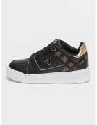 GUESS Pantofi sport cu imprimeu logo - Auriu/Negru