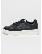 GUESS Pantofi sport cu model monograma - Negru