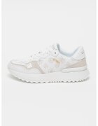 GUESS Pantofi sport cu perforatii jsi doua nuante - Alb