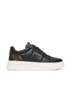 GUESS Pantofi sport dama piele naturala - negru - model BLKBR FLFWLL