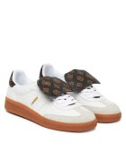 GUESS Pantofi sport dama - WHIBR FLTOLE ELE12 - piele ecologica - alb