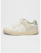 GUESS Pantofi sport de piele ecologica - Alb/Gri deschis