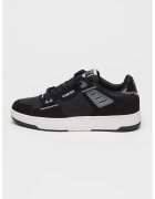 GUESS Pantofi sport de piele ecologica cu insertii de piele intoarsa sintetica - Negru