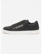 GUESS Pantofi sport de piele ecologica cu logo si fermoar - Negru