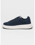 GUESS Pantofi sport de piele intoarsa Elba - Bleumarin