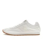 GUESS Pantofi sport din material textil cu insertii din piele ecologica - Alb