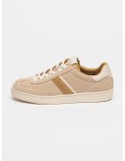 GUESS Pantofi sport low-cut de piele intoarsa - Bej
