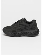 GUESS Pantofi sport wedge cu insertii de plasa - Negru