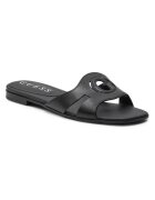 GUESS Papuci dama Piele naturala - Negru - Negru