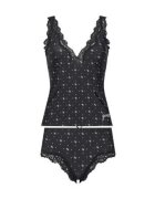 GUESS Pijama cu detalii din dantela