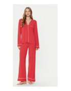 GUESS Pijama din amestec de modal cu pantaloni lungi
