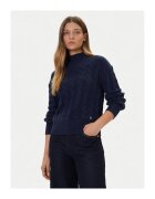GUESS Pulover bleumarin