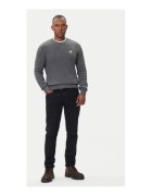 GUESS Pulover cu decolteu la baza gatului si logo