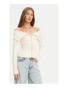 GUESS Pulover cu decolteu pe umeri