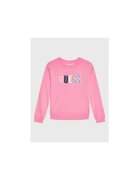 GUESS Pulover din amestec de bumbac cu logo -