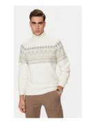 GUESS Pulover din tricot cu guler inalt
